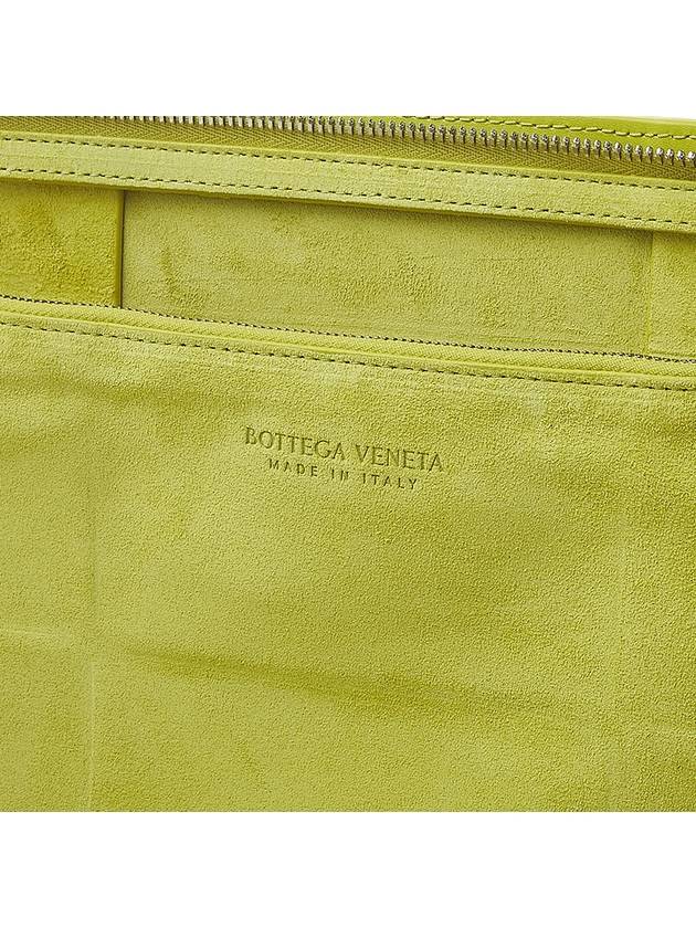 Intrecciato Arco Clutch Bag Kiwi - BOTTEGA VENETA - BALAAN 11