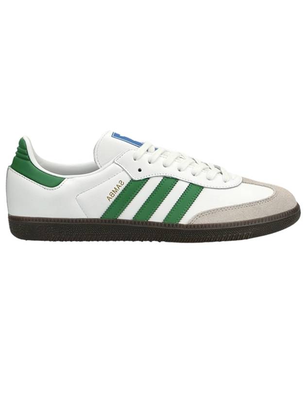 Samba OG Low Top Sneakers White Green - ADIDAS - BALAAN 1