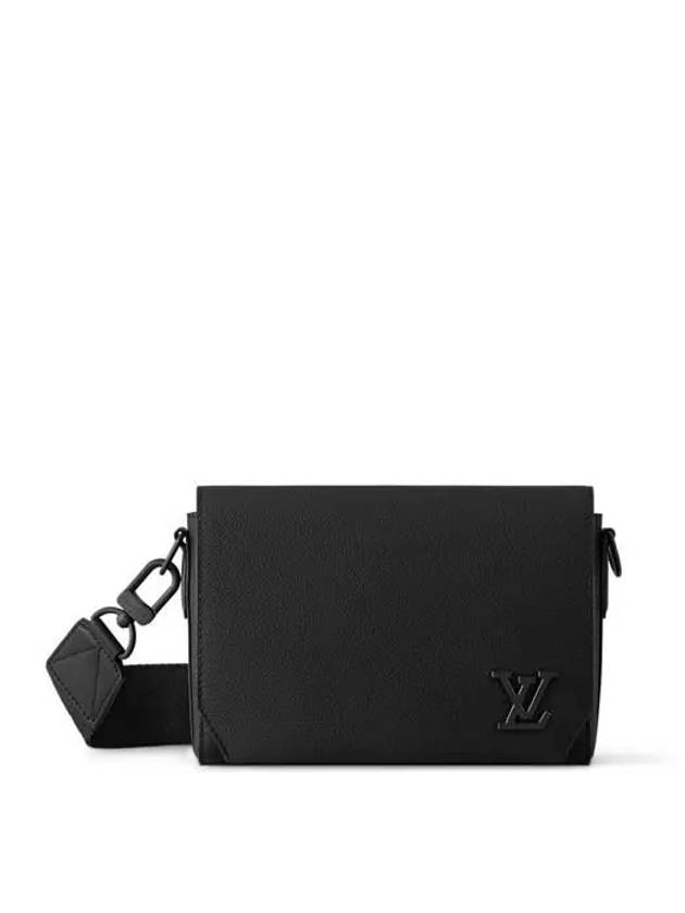 Takeoff PM Aerogram Messenger Bag Black - LOUIS VUITTON - BALAAN 2