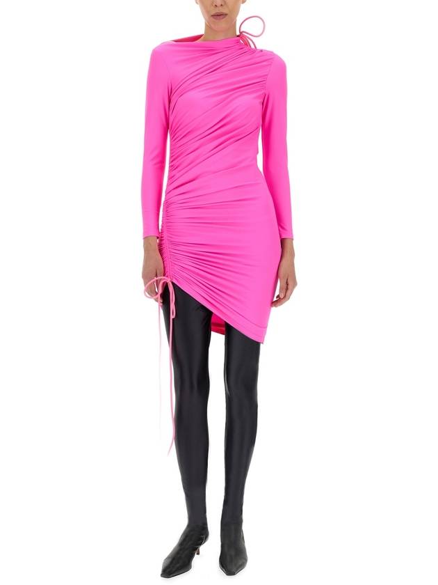 Women's Spandex Short Dress Pink - BALENCIAGA - BALAAN 3