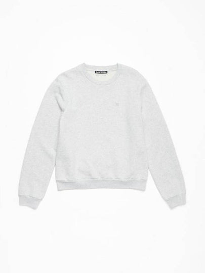 Fleece Crew Neck Sweatshirt Grey - ACNE STUDIOS - BALAAN 2