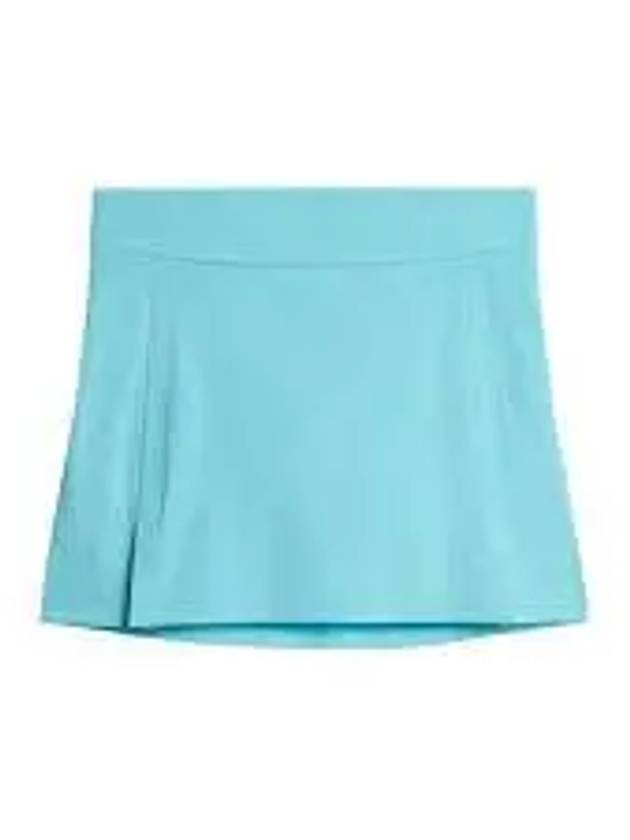 Women's Amelie Skirt Blue Curacao - J.LINDEBERG - BALAAN 2