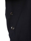 Relaxed Twisted Merino Wool Blend Cardigan Navy - LEMAIRE - BALAAN 9