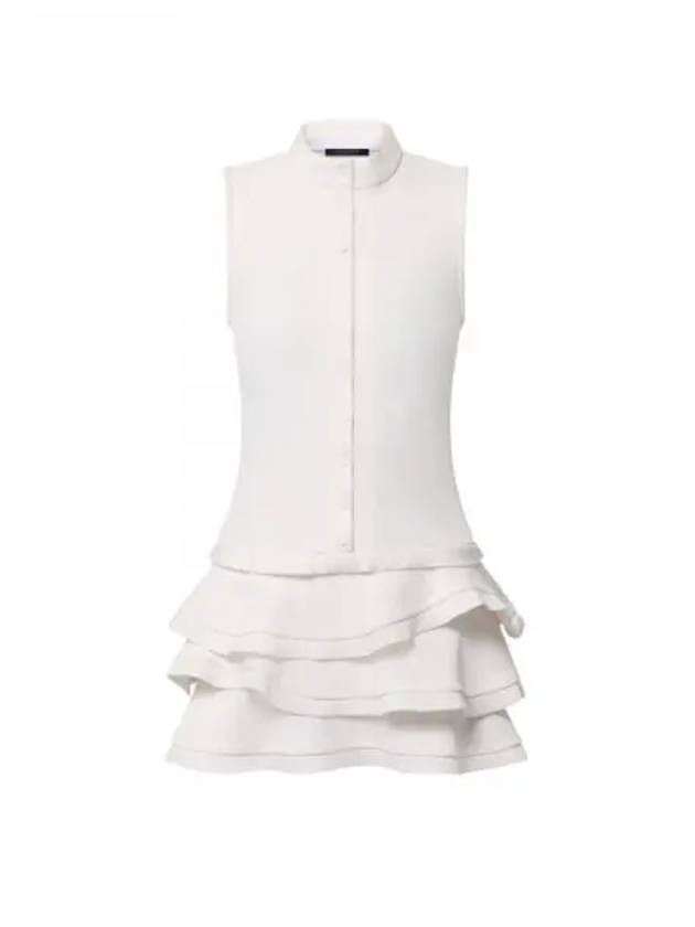 Low waist ruffle dress 1AFYXU - LOUIS VUITTON - BALAAN 1