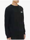 Monochrome Fox Head Patch Classic Sweatshirt Black - MAISON KITSUNE - BALAAN 5