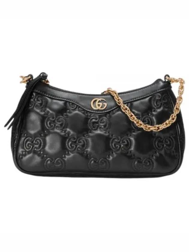 Women's GG Matelasse Leather Cross Bag Black - GUCCI - BALAAN 2