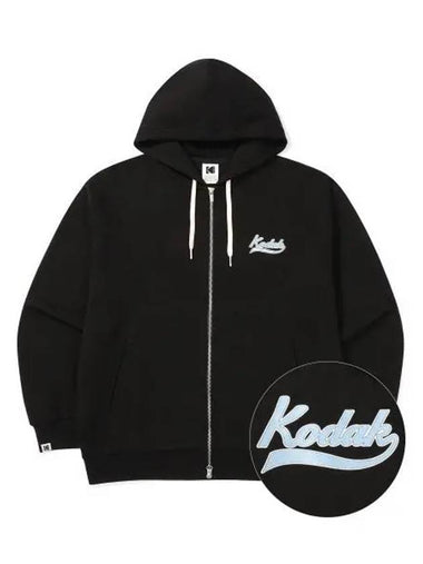 KODAK BIG LOGO HOOD ZIP UP BLACK - KODO - BALAAN 1