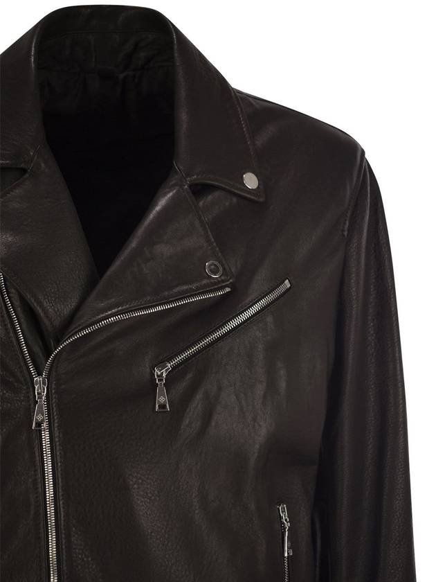 Lambskin Biker Jacket - TAGLIATORE - BALAAN 4