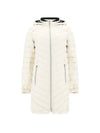 Women s Air Down Hooded Parka White - MOOSE KNUCKLES - BALAAN 1