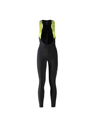 GOREWEAR Progress Thermo Bib Tights Women s Black Neon Yellow Built in Pad - GOGORR - BALAAN 1