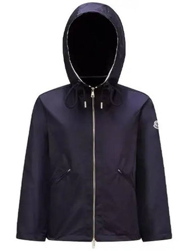 Women s Cassiopea Hooded Zip up Blue - MONCLER - BALAAN 1