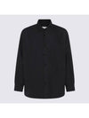 Double Pocket Long Sleeve Shirt Black - LEMAIRE - BALAAN 1