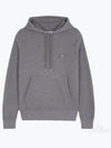 Bold Fox Head Patch Comfort Hoodie Grey - MAISON KITSUNE - BALAAN 2