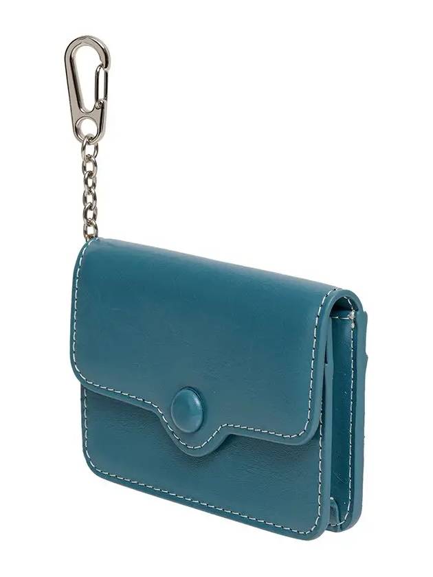 Compact Keyring Business Card Holder Dusty Blue - LE MASQUE - BALAAN 3