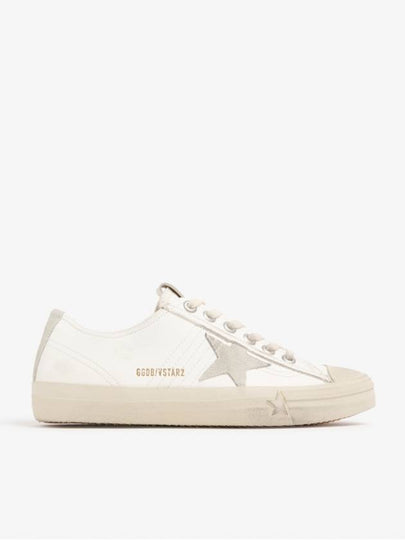 V-Star Leather Low Top Sneakers White - GOLDEN GOOSE - BALAAN 2