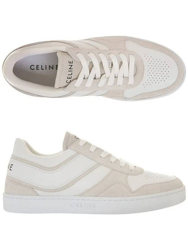 349223721 02LT Suede Trainer Sneakers - CELINE - BALAAN 1