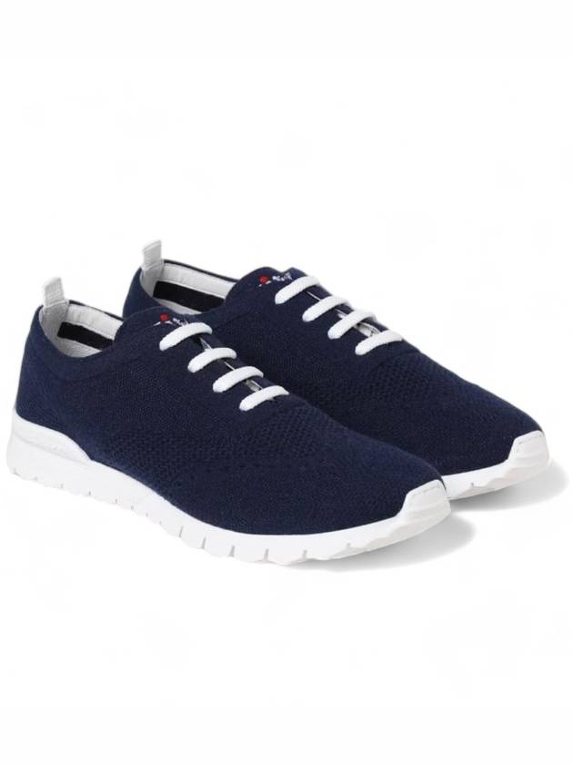 24 Mesh Men's Running Sneakers Navy - KITON - BALAAN 2