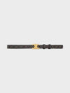 Triomphe Small Canvas Belt Brown - CELINE - BALAAN 2