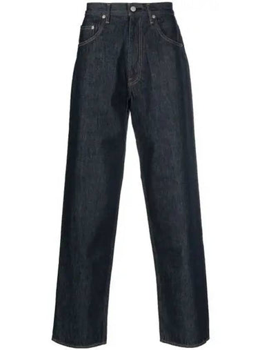 IDomestic ShippingI HARD TWIST DENIM WIDE PANTS A00P03DM INDIGO kr 231398 - AURALEE - BALAAN 1