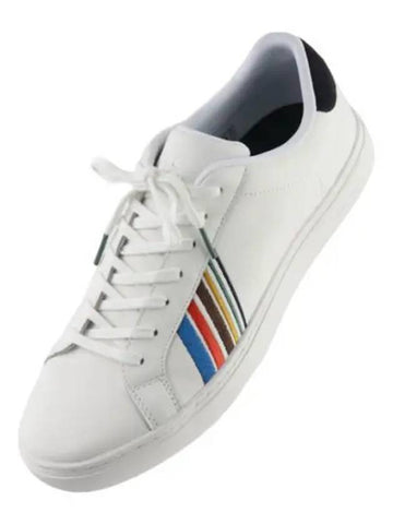 white embroidery sneakers men - PAUL SMITH - BALAAN 1