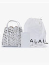 Mina 20 Vienne Wave Lux Calfskin Tote Bag White - ALAIA - BALAAN 5