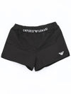 Logo Swim Shorts Black - EMPORIO ARMANI - BALAAN 4