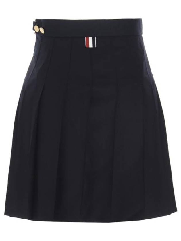 School Uniform Pleated Skirt Navy - THOM BROWNE - BALAAN 5