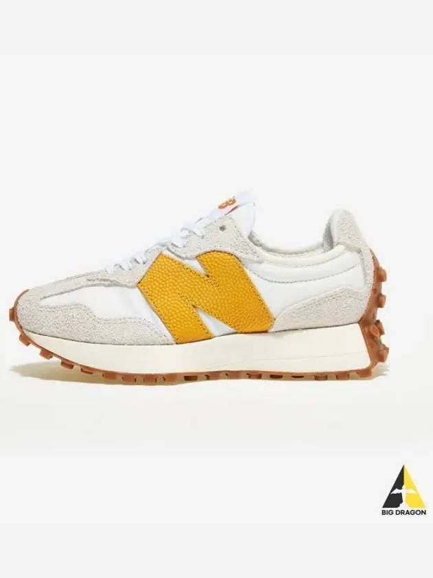 327 Low Top Sneakers Yellow Sea Salt - NEW BALANCE - BALAAN 2