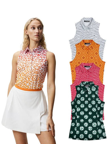 Dena Print Sleeveless Top GWJT08081 - J.LINDEBERG - BALAAN 1