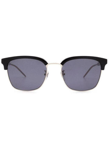 eyewear gold-rimmed sunglasses black - GUCCI - BALAAN 1