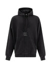 Embroidered Logo Hoodie Grey - MAISON MARGIELA - BALAAN 2