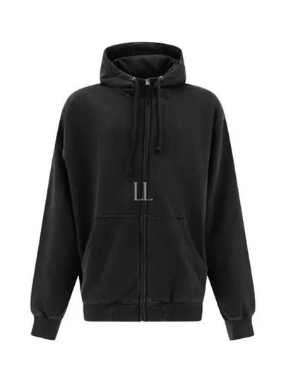 Embroidered Logo Hoodie Grey - MAISON MARGIELA - BALAAN 2