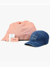 Logo Denim Ball Cap Navy - MIU MIU - BALAAN 4