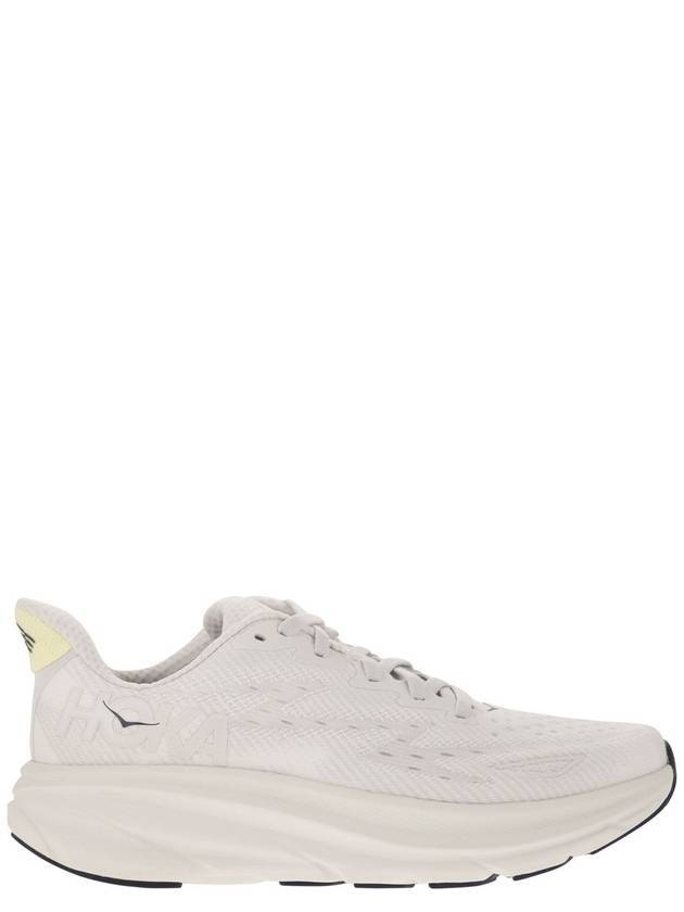 Clifton 9 Low Top Sneakers Grey White - HOKA ONE ONE - BALAAN 1