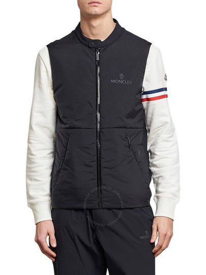 Moncler Beemin Logo Print Vest, Brand Size 3 (Large) - MONCLER - BALAAN 2