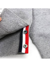 4 Bar Loopback Jersey Sweatshirt Light Grey - THOM BROWNE - BALAAN 6