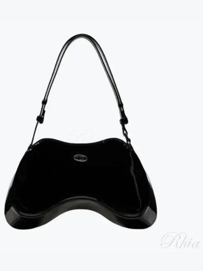 Play Logo Decorated Shoulder Bag Black - DIESEL - BALAAN 2