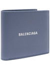 Cash Square Half Wallet Blue - BALENCIAGA - BALAAN 4