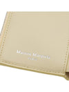 Stitch Leather Tri-Fold Half Wallet Yellow - MAISON MARGIELA - BALAAN 10