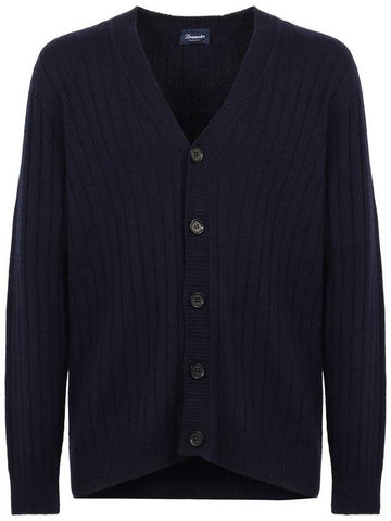 Drumohr Wool And Cashmere Cardigan - DRUMOHR - BALAAN 1