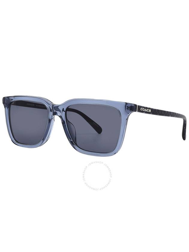 Coach Blue Square Men's Sunglasses HC8385U 579487 54 - COACH - BALAAN 3