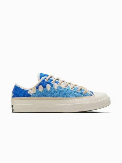 Upcycled Chuck 70 Crochet Blanket Egglet Low Top Sneakers - CONVERSE - BALAAN 2