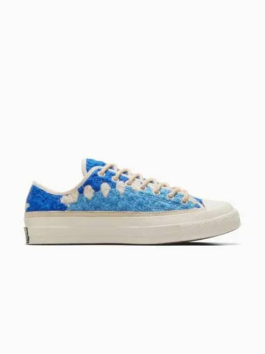 Upcycled Chuck 70 Crochet Blanket Egglet Low Top Sneakers - CONVERSE - BALAAN 1