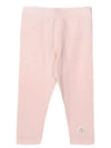 Baby Leggings Pants Pink 8H00003 8790N 50B - MONCLER - BALAAN 1