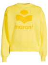 Ailys Logo Crew Neck Knit Top Yellow - ISABEL MARANT - BALAAN 2