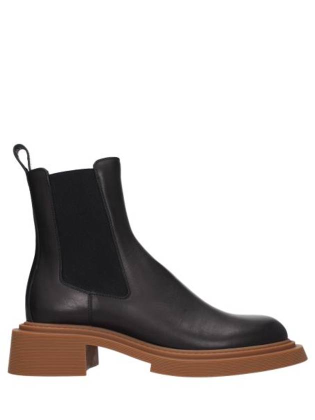 Leather Chelsea Boots Black - LOEWE - BALAAN 2