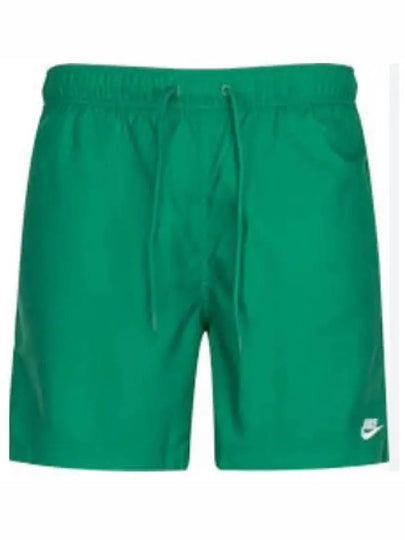 Club Woven Flow Shorts Green - NIKE - BALAAN 2