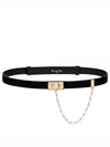 Caro  20MM Smooth Calfskin Belt Black - DIOR - BALAAN 2