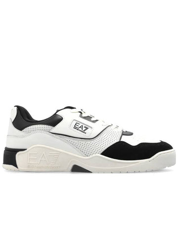 EA7 Emporio Armani Sports Shoes With Logo, Men's, White - EMPORIO ARMANI - BALAAN 1