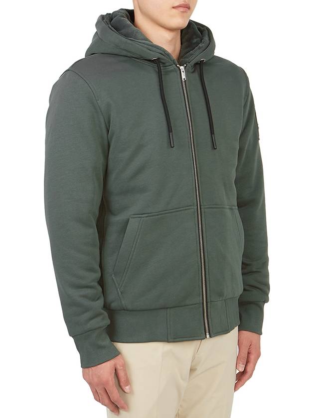 Classic Bunny Zip Up Hoodie Forest Hill Lining Forest Hill - MOOSE KNUCKLES - BALAAN 5